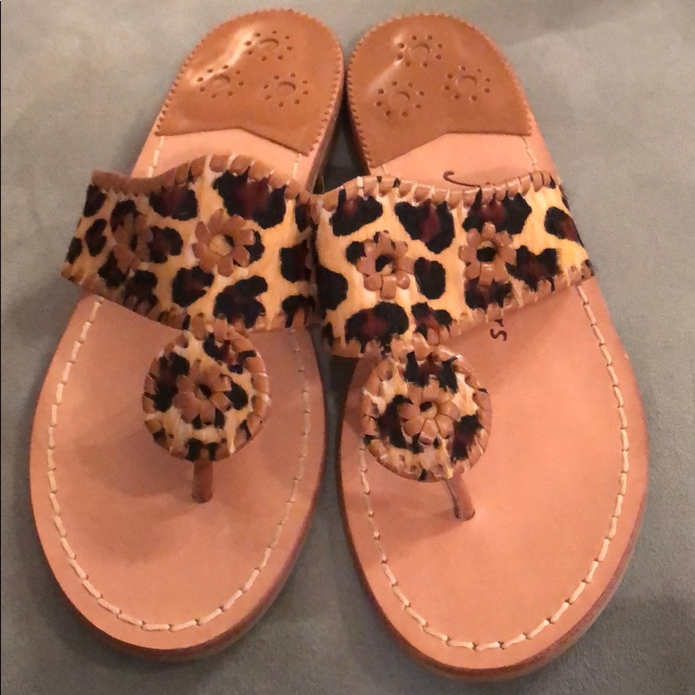 Cheetah Jack Roger sandals